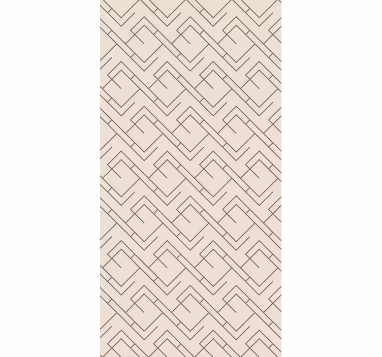 Tapet hol design labirint geometric - TenStickers