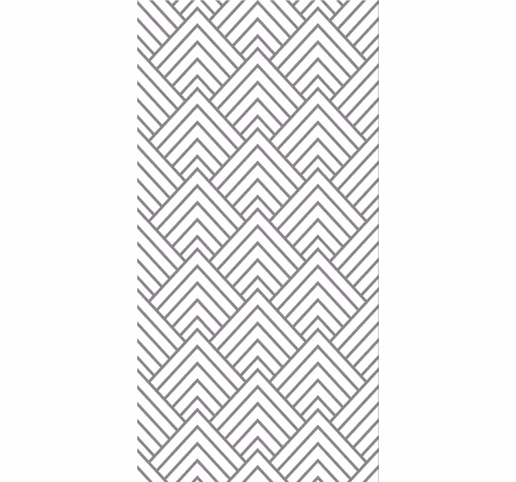 Tapet de sufragerie labirint geometric - TenStickers
