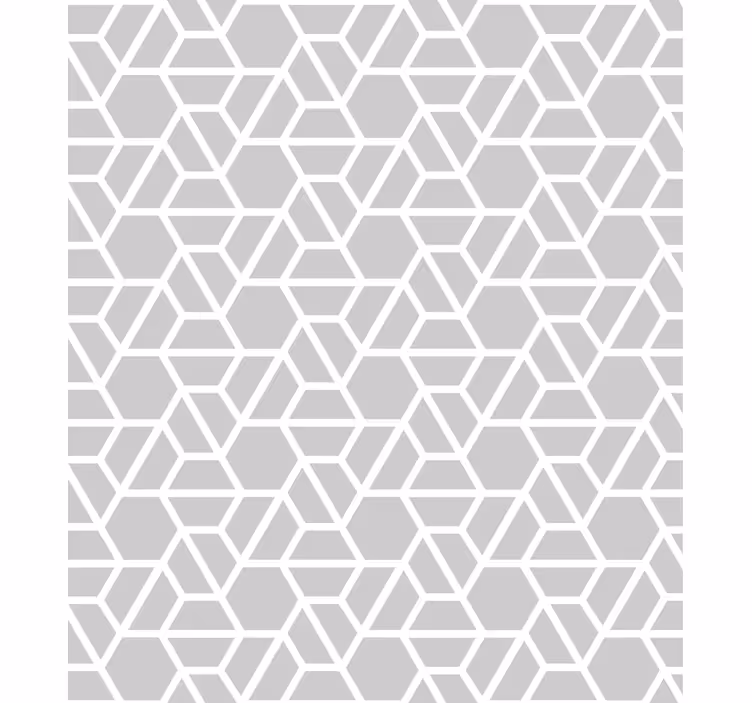Tapet geometric design cu lattice geometric - TenStickers