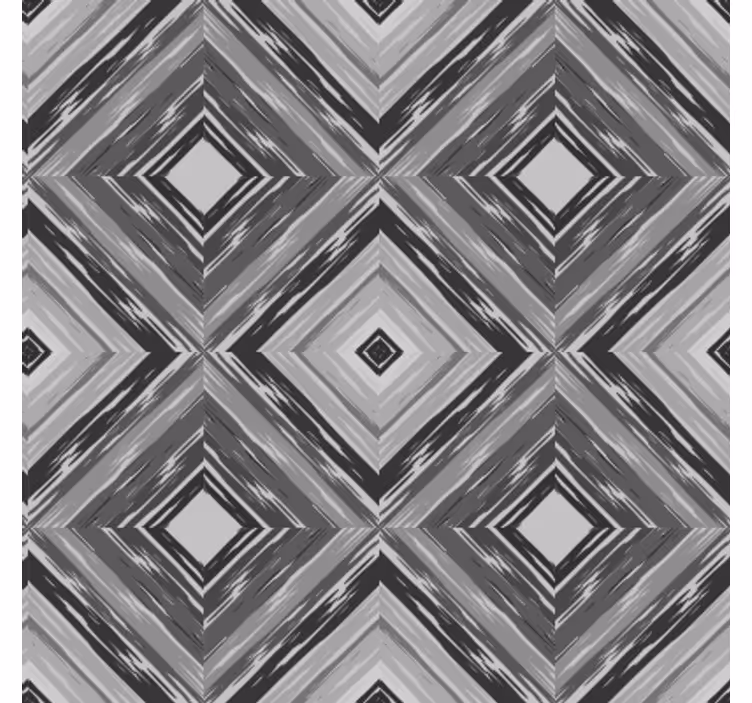 Tapet geometric iluzia diamantului - TenStickers