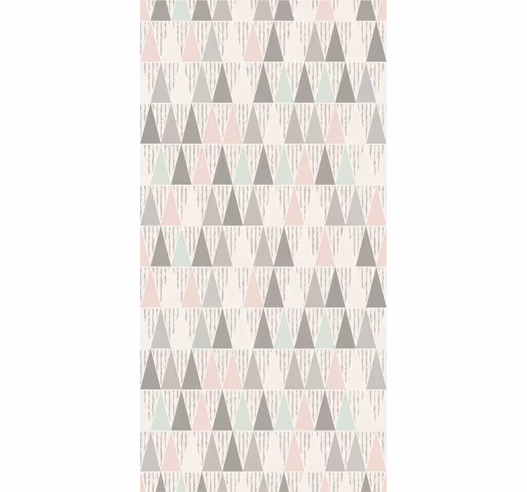 Tapet geometric triunghiular - TenStickers