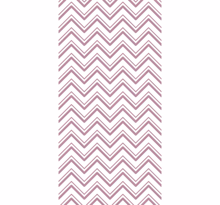 Tapet geometric concept zigzag chevron - TenStickers