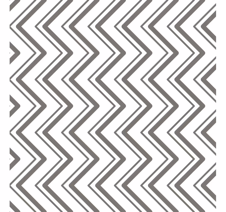 Tapet geometric stil cu model chevron - TenStickers
