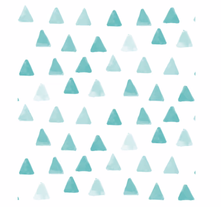 Tapet geometric cu motive triunghiulare - TenStickers