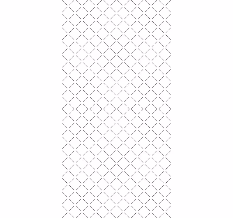 Tapet geometric cu model de linii continue - TenStickers