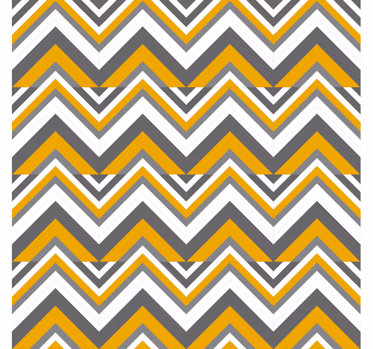 Tapet geometric cu motiv dungi chevron - TenStickers