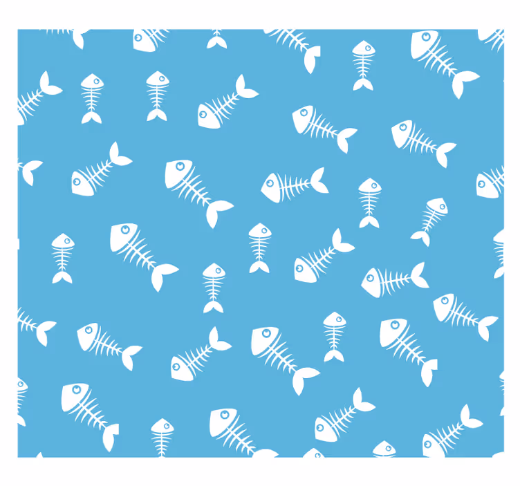 Tapet natura oase de pește - TenStickers
