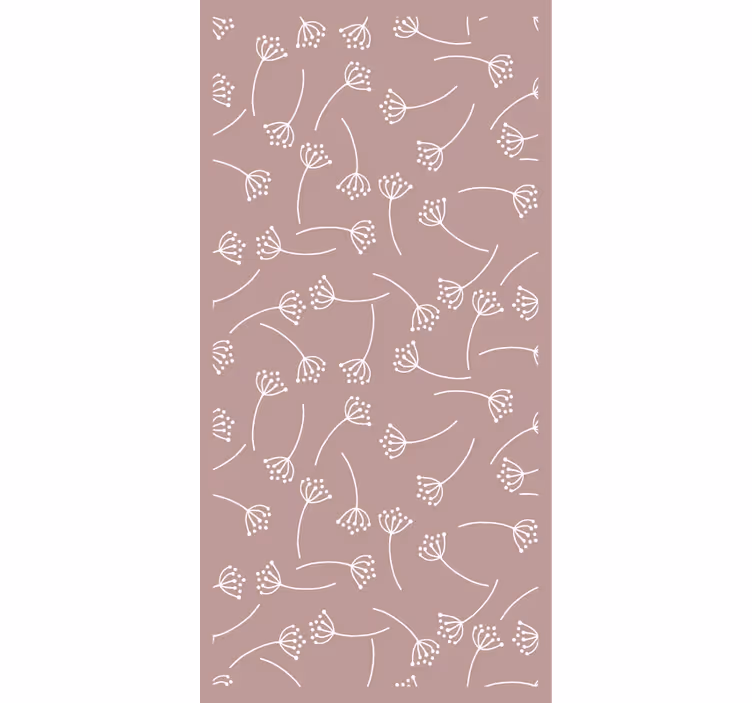 Tapet natura model floral delicat - TenStickers