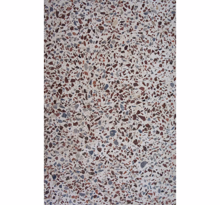Tapet textură terrazzo gri - TenStickers