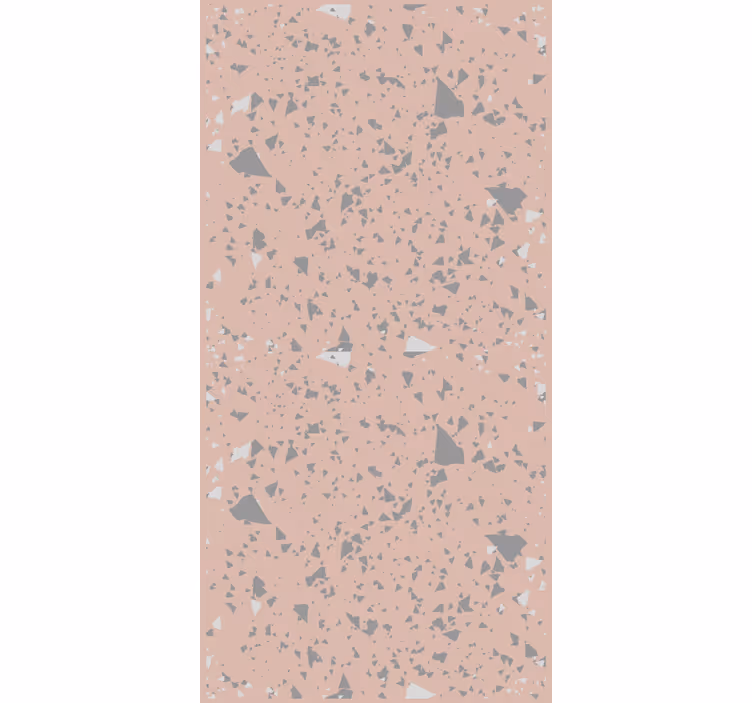 Tapet textură terrazzo roz și gri - TenStickers