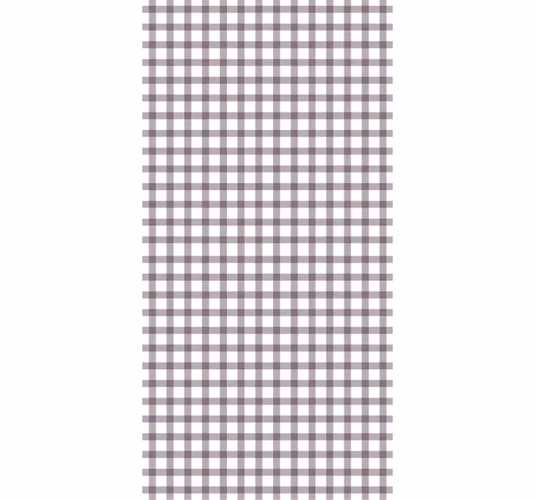 Tapet textură gingham lila - TenStickers