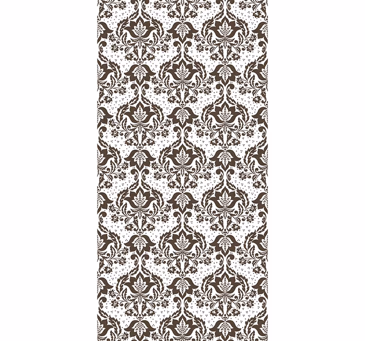 Tapet vintage cu model baroc - TenStickers
