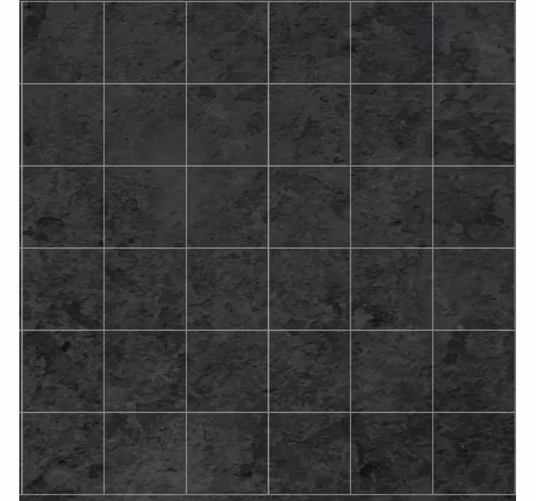 Tapet piatră pătrate negre elegante - TenStickers