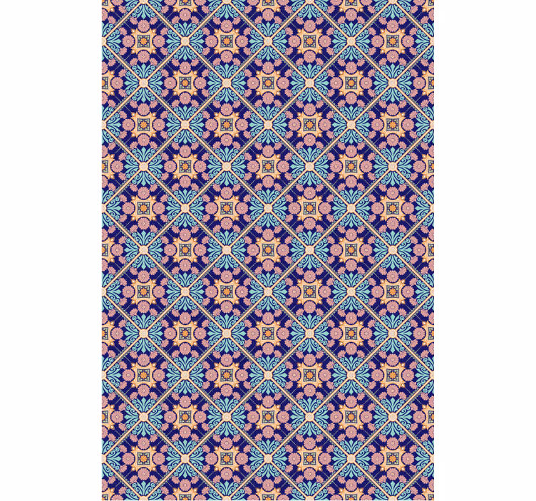 Tapet gresie plăci stil mediteranean - TenStickers