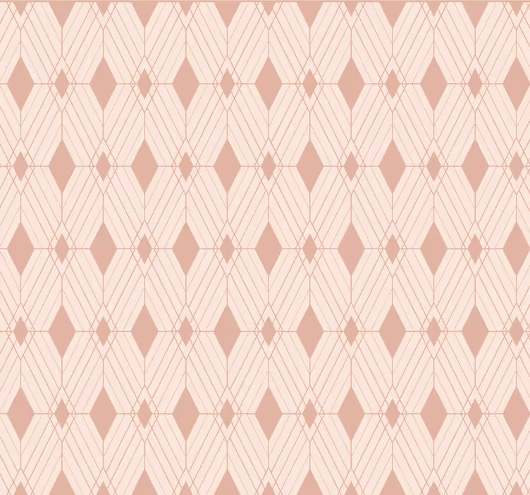 Tapet gresie diamante pastelate art deco - TenStickers