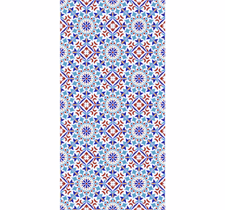 Tapet gresie cu motif ceramic - TenStickers