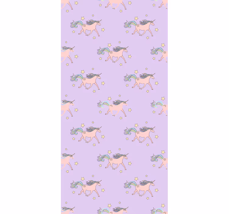 Tapet copii model cu unicorni dansatori - TenStickers