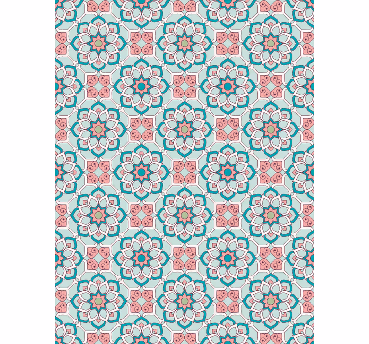 Tapet hol stil vintage granny chic - TenStickers