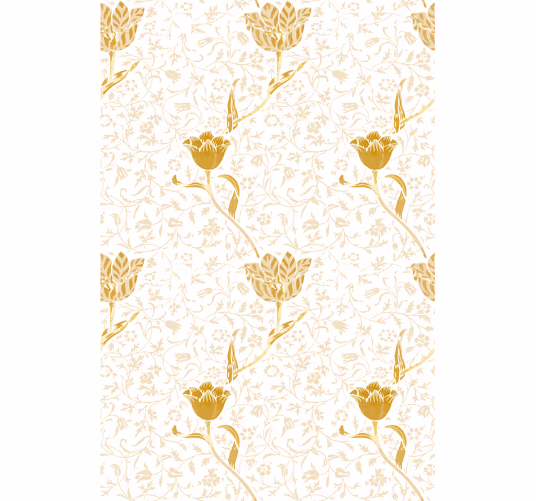 Tapet hol model elegant auriu - TenStickers