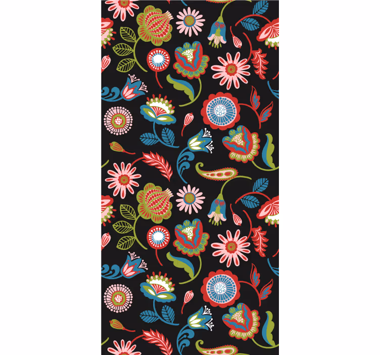 Tapet hol motive botanice elegante - TenStickers
