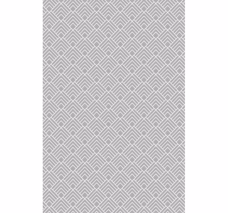 Tapet nordic linii gri deschise în zigzag - TenStickers
