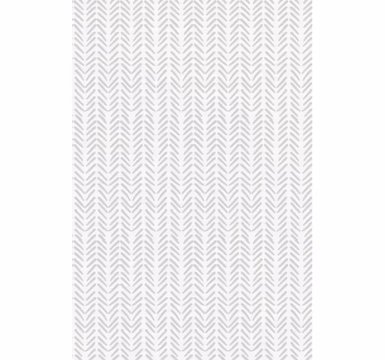 Tapet nordic linii abstracte gri în zigzag - TenStickers