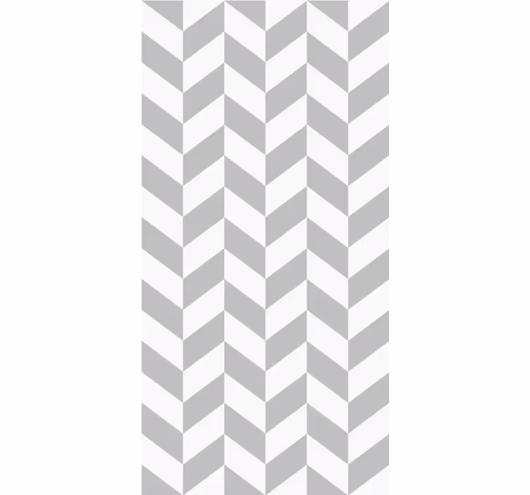 Tapet nordic model herringbone alb și gri - TenStickers