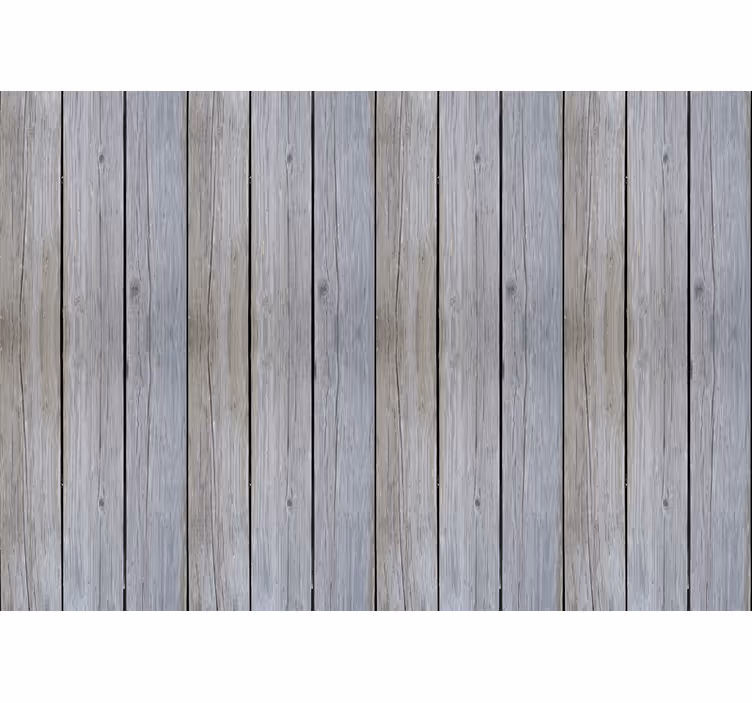 Tapet nordic din lemn brut gri stil nordic - TenStickers