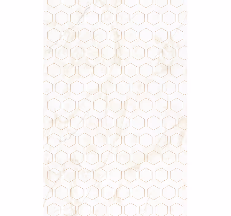 Tapet texturat cu model geometric hexagonal - TenStickers