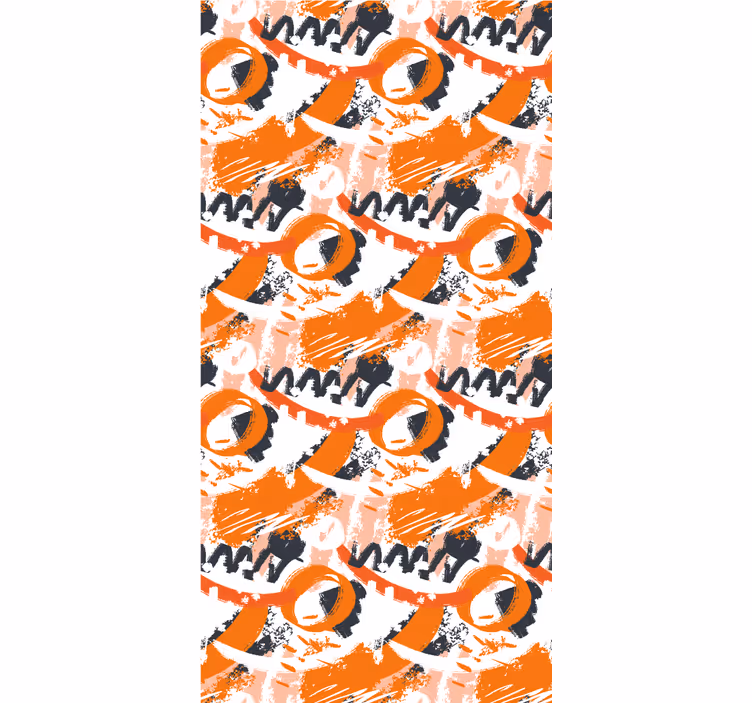 Tapet texturat cu motiv circular abstract - TenStickers