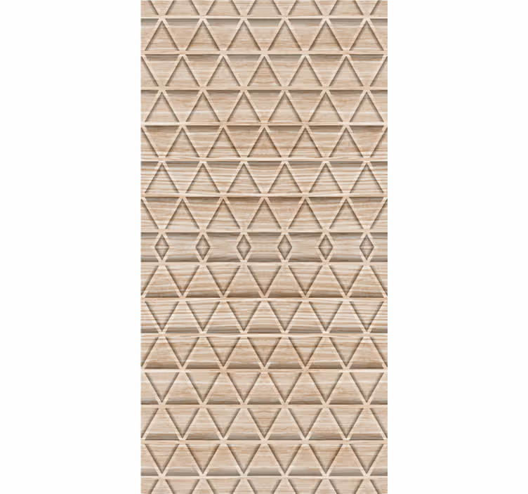Tapet texturat cu model geometric natural - TenStickers