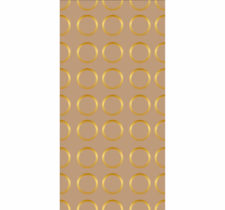 Tapet texturat cu temă geometrică cercuri - TenStickers