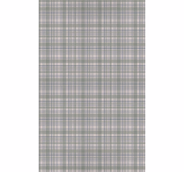 Tapet clasic tartan verde - TenStickers