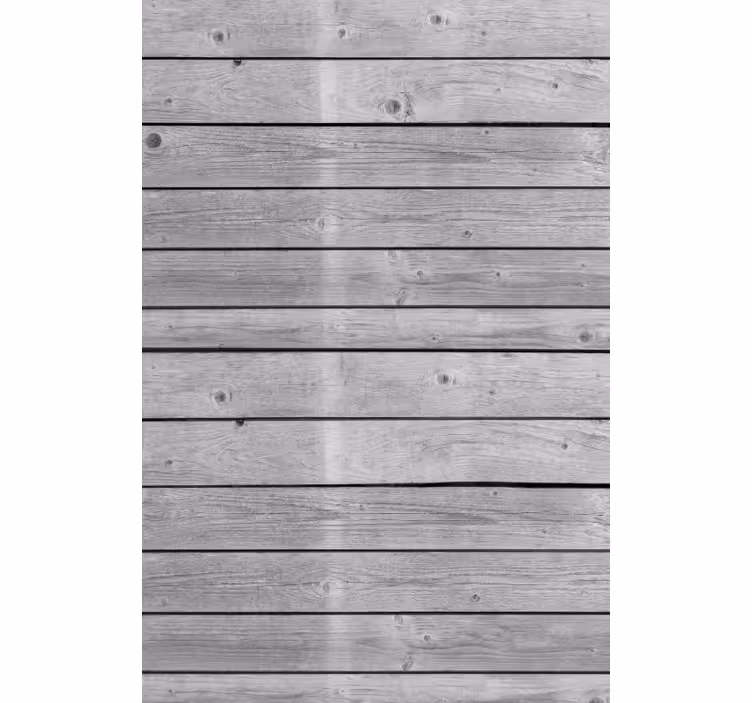 Tapet rustic gri închis din lemn - TenStickers