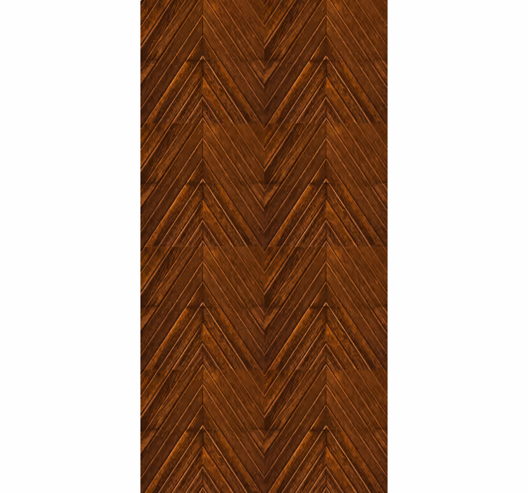 Tapet rustic cu model din lemn în formă de chevron - TenStickers