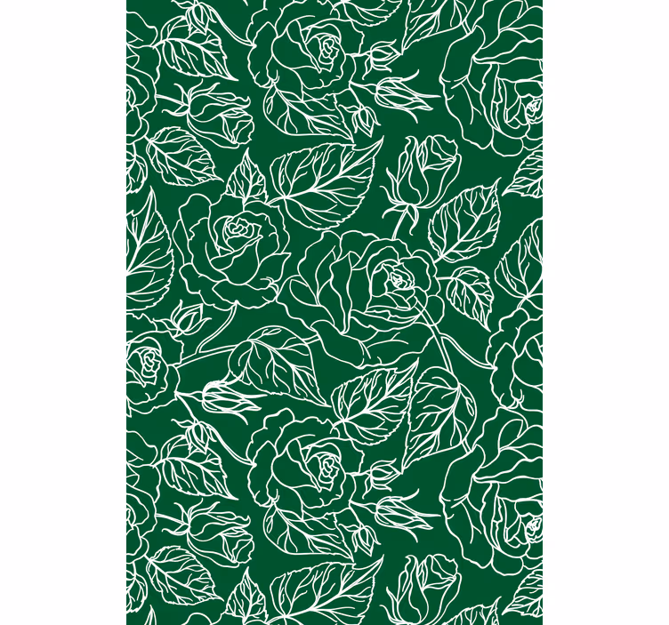 Tapet camera de zi aranjament botanic elegant - TenStickers