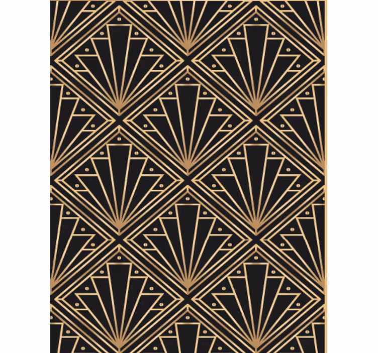 Tapet camera de zi cu model art deco - TenStickers