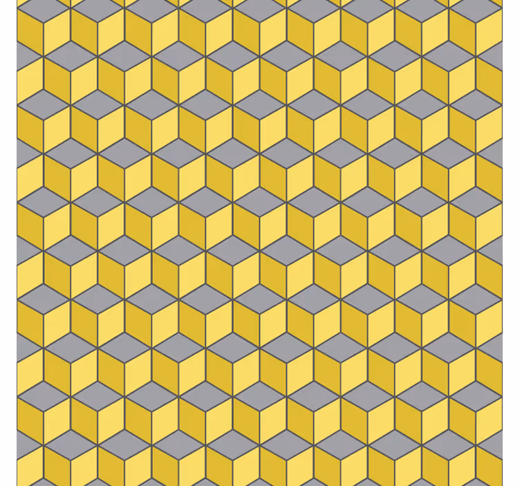 Tapet geometric pătrate pantone - TenStickers