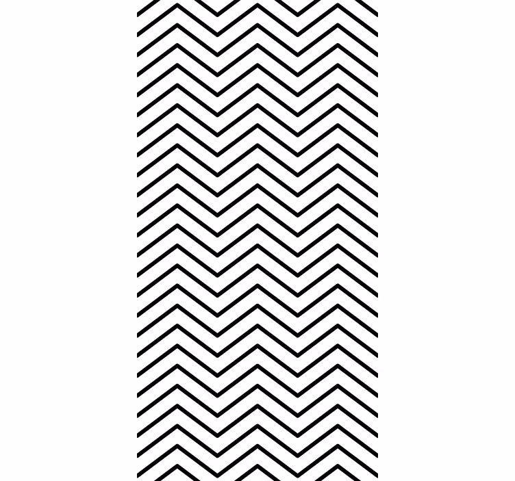 Tapet modern cu design în carouri chevron - TenStickers