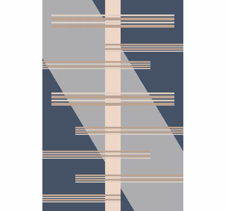 Tapet modern temă linii geometrice - TenStickers