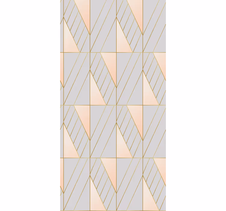 Tapet modern cu linii geometrice patterned - TenStickers