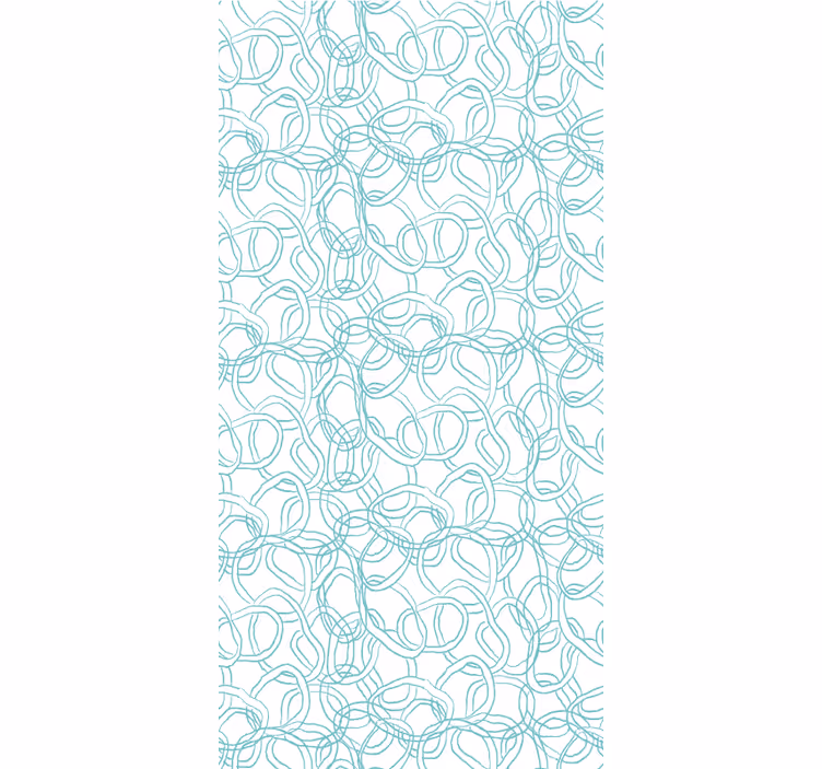 Tapet modern abstract circular - TenStickers