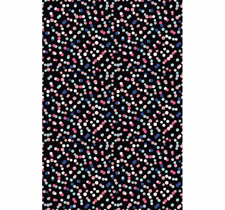 Tapet tineret model cu buline colorate - TenStickers