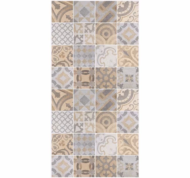 Tapet bucătărie cement "arancioni" - TenStickers