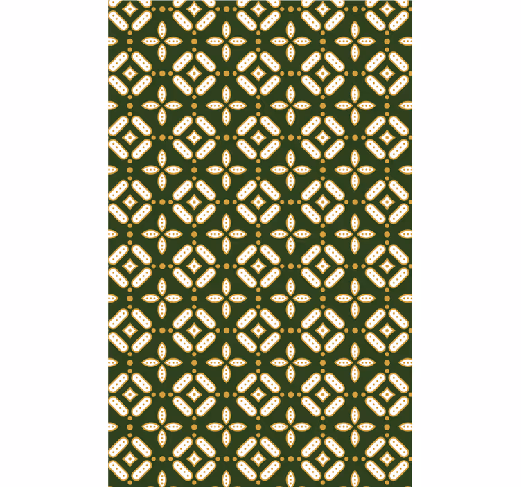 Tapet bucătărie ornamentație geometrică - TenStickers