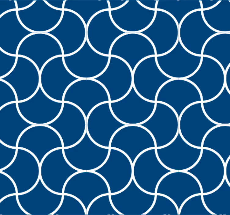 Tapet baie model val geometric - TenStickers