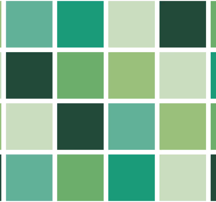 Tapet baie blocuri de culoare verde - TenStickers
