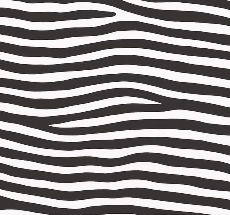 Tapet dormitor textură imprimeu zebra - TenStickers
