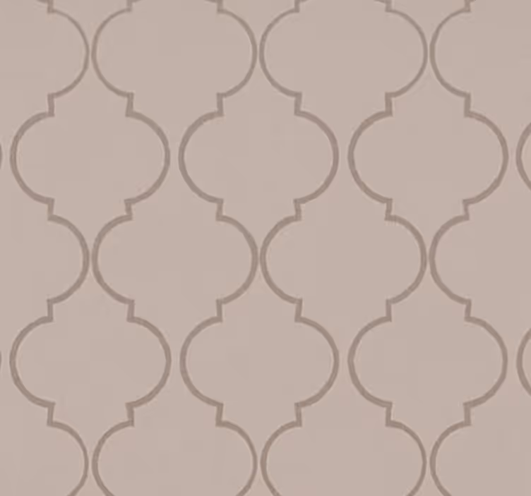 Tapet dormitor efect textură in linie taupe - TenStickers