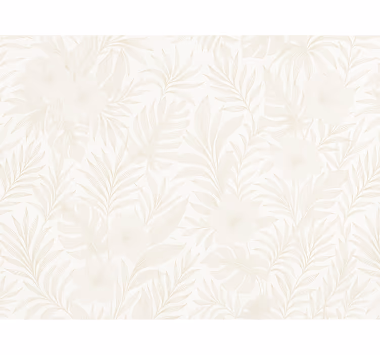 Tapet dormitor tropical neutru - TenStickers